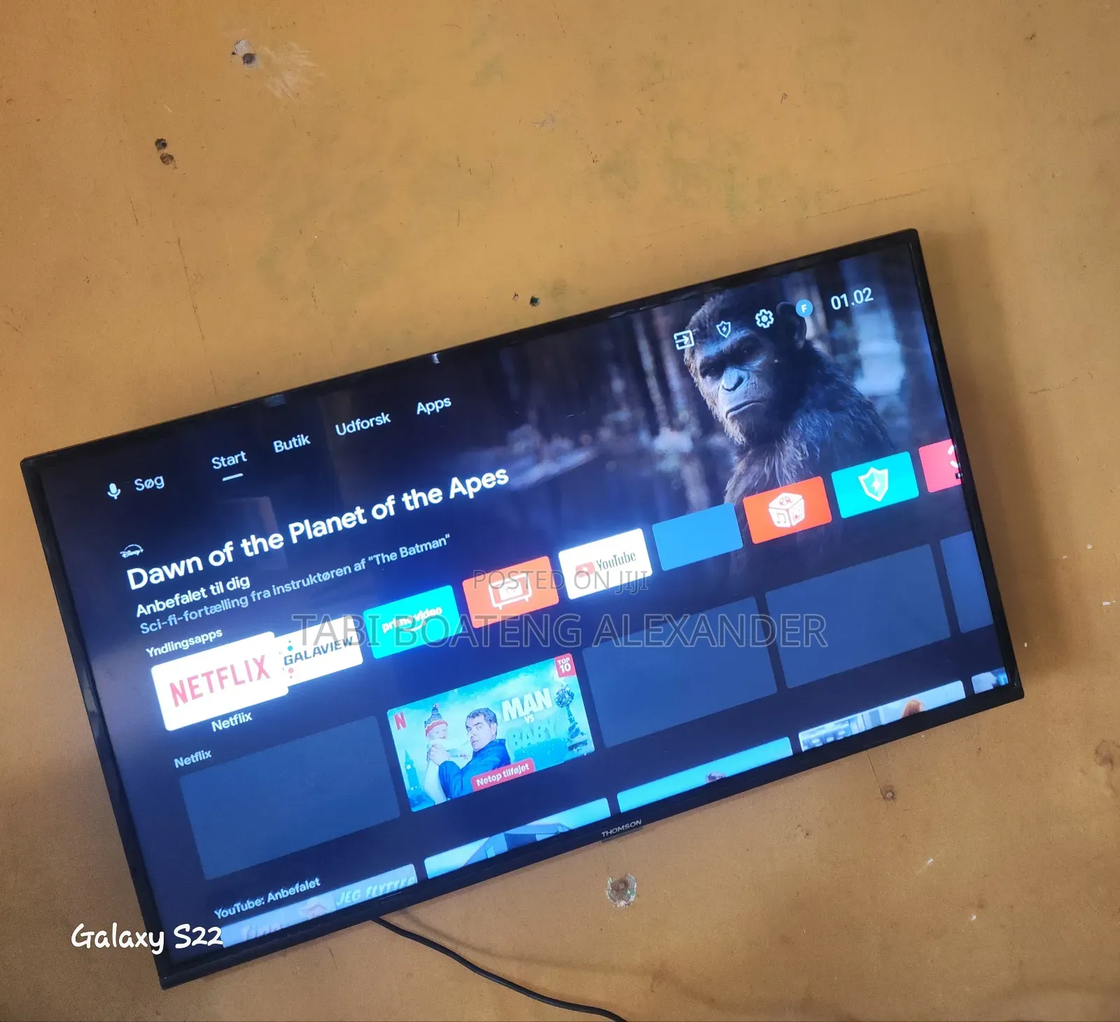 Thomson TCL 40 Inches Android Led Tv