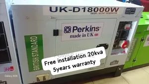 Perkins 20kva Silent Diesel Generator – Strong Backup Power 20kva