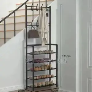 Multi-Purpose Clothes Shoe Organizer Rack