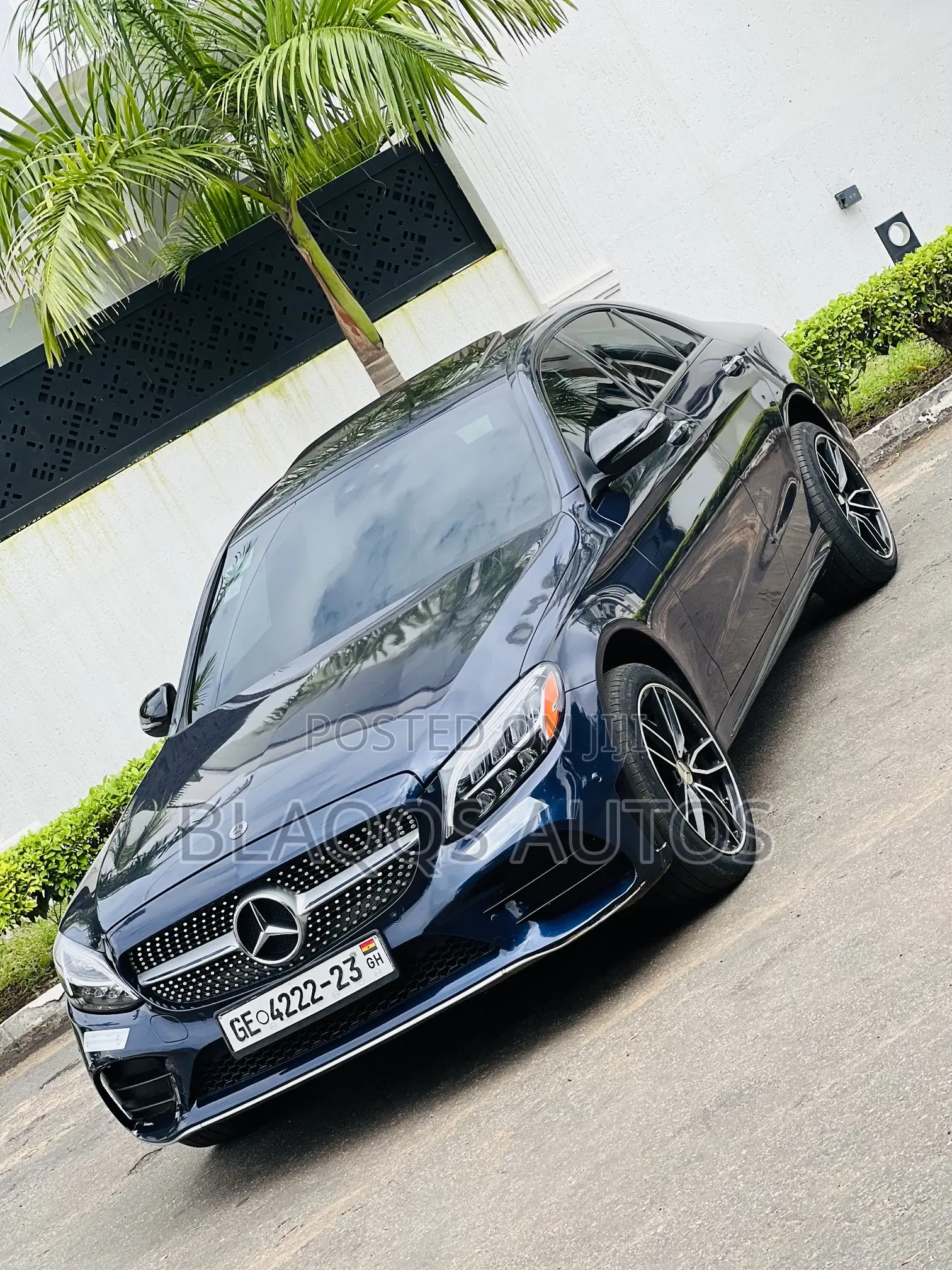 Mercedes-Benz C300 2019 Blue