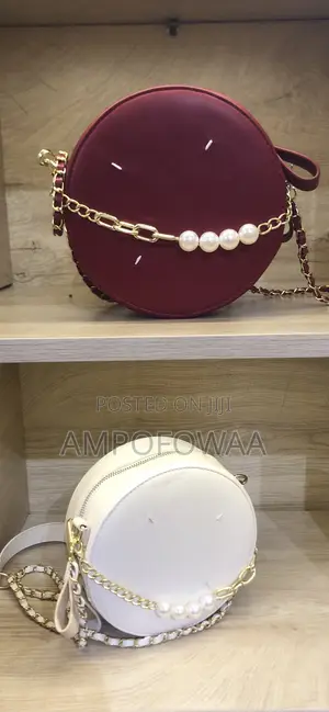 Round Leather Bag