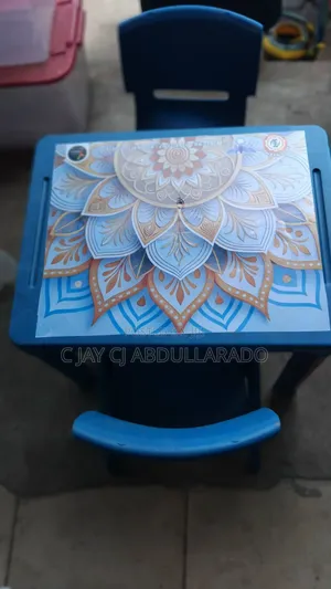 Kiddies Chairs With Table And Design