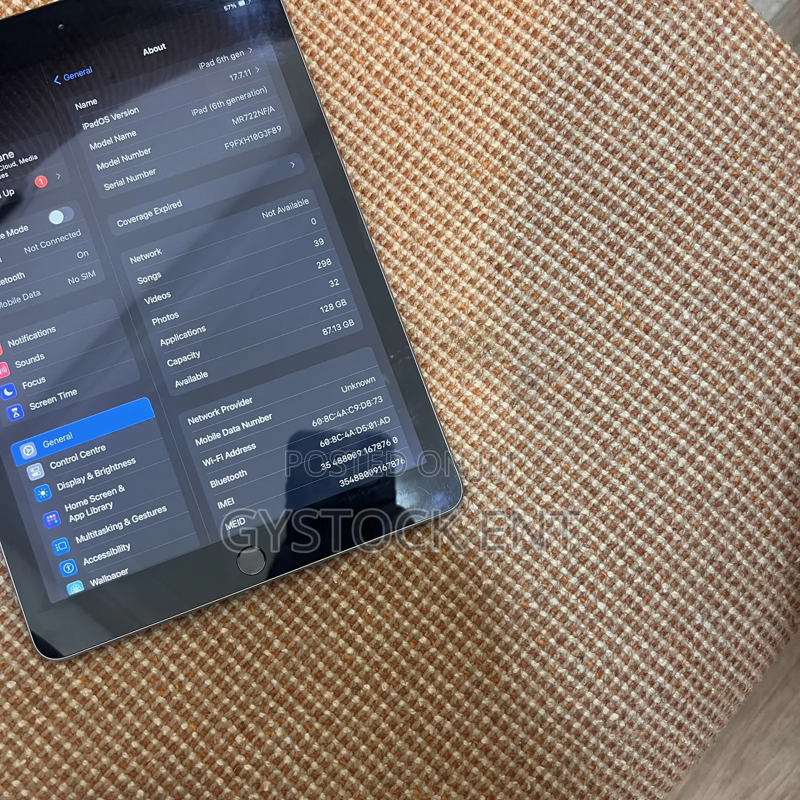 Apple iPad 9.7 128 GB Silver