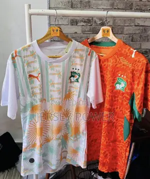 Ivory Coast Home and Away Jersey