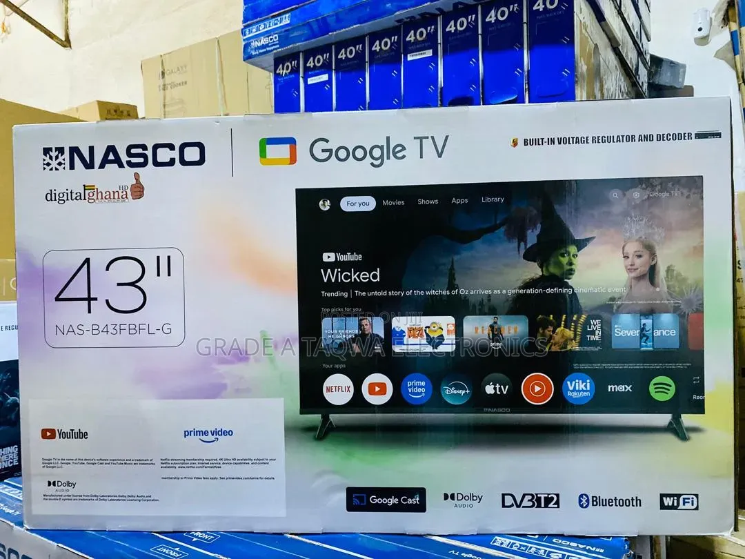 Nasco 43-Inch Smart Tv