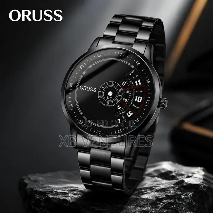 Men's No Pointer Concept Watch Waterproof