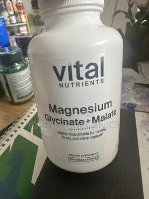 Vital Nutrients Magnesium Glycinate +Malate 200caps