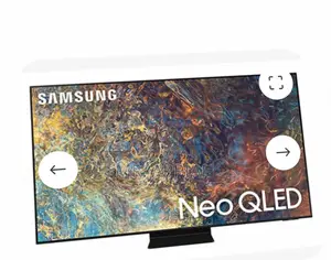 Sleek Samsung 98qn90d 98” Qled Smart Television(Black) 