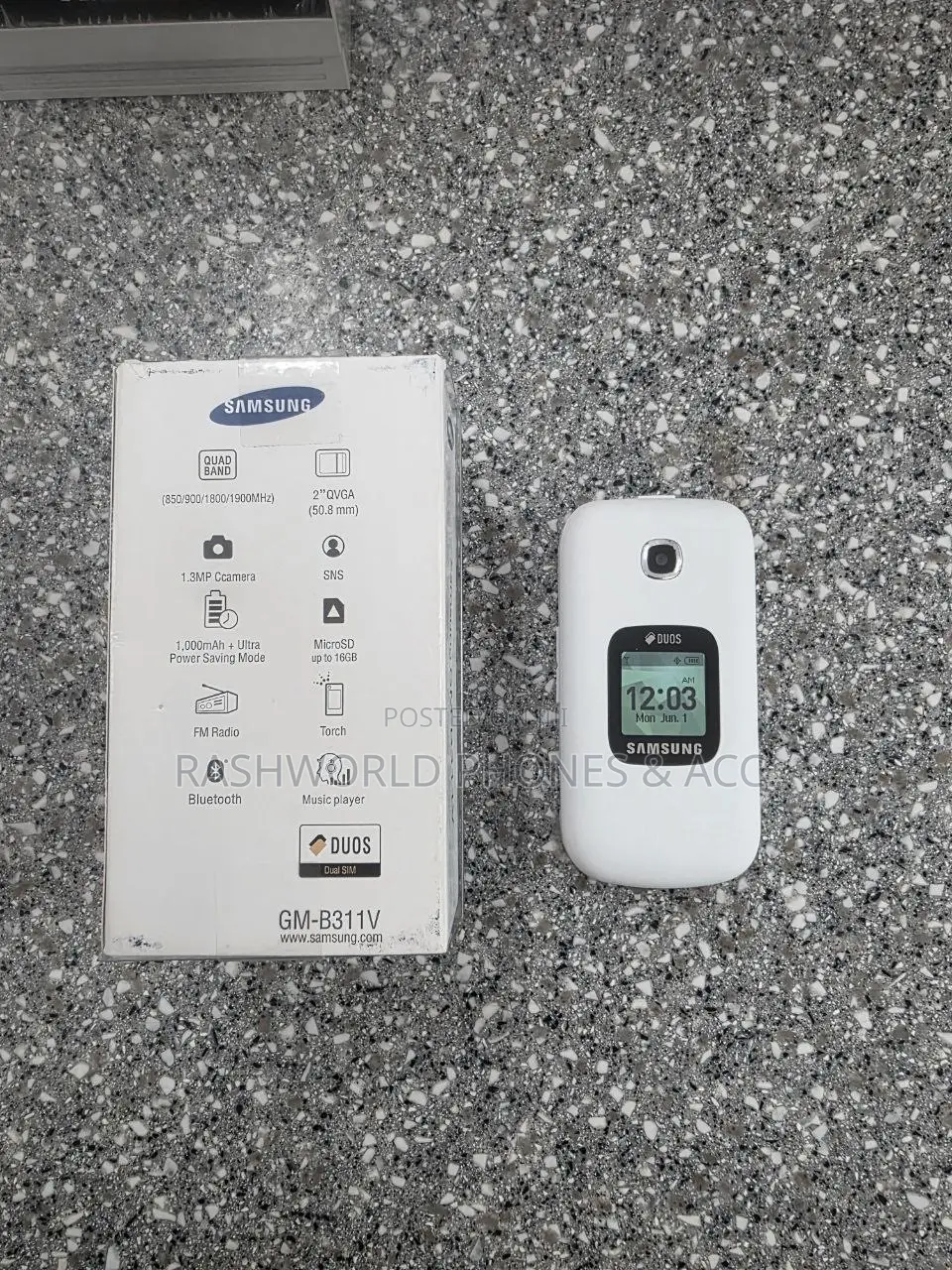 New Samsung U360 Gusto White
