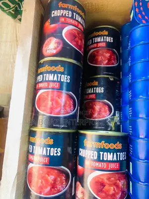Chopped Tomatoes in Tomato Juice From Uk – Farmfoods – 400g