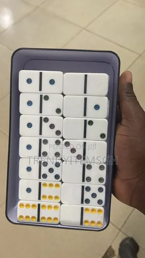 Double 9 Color Dot Dominoes Set – 55 Pieces