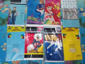 Kids Party Table Cloth Rubber Price for 1