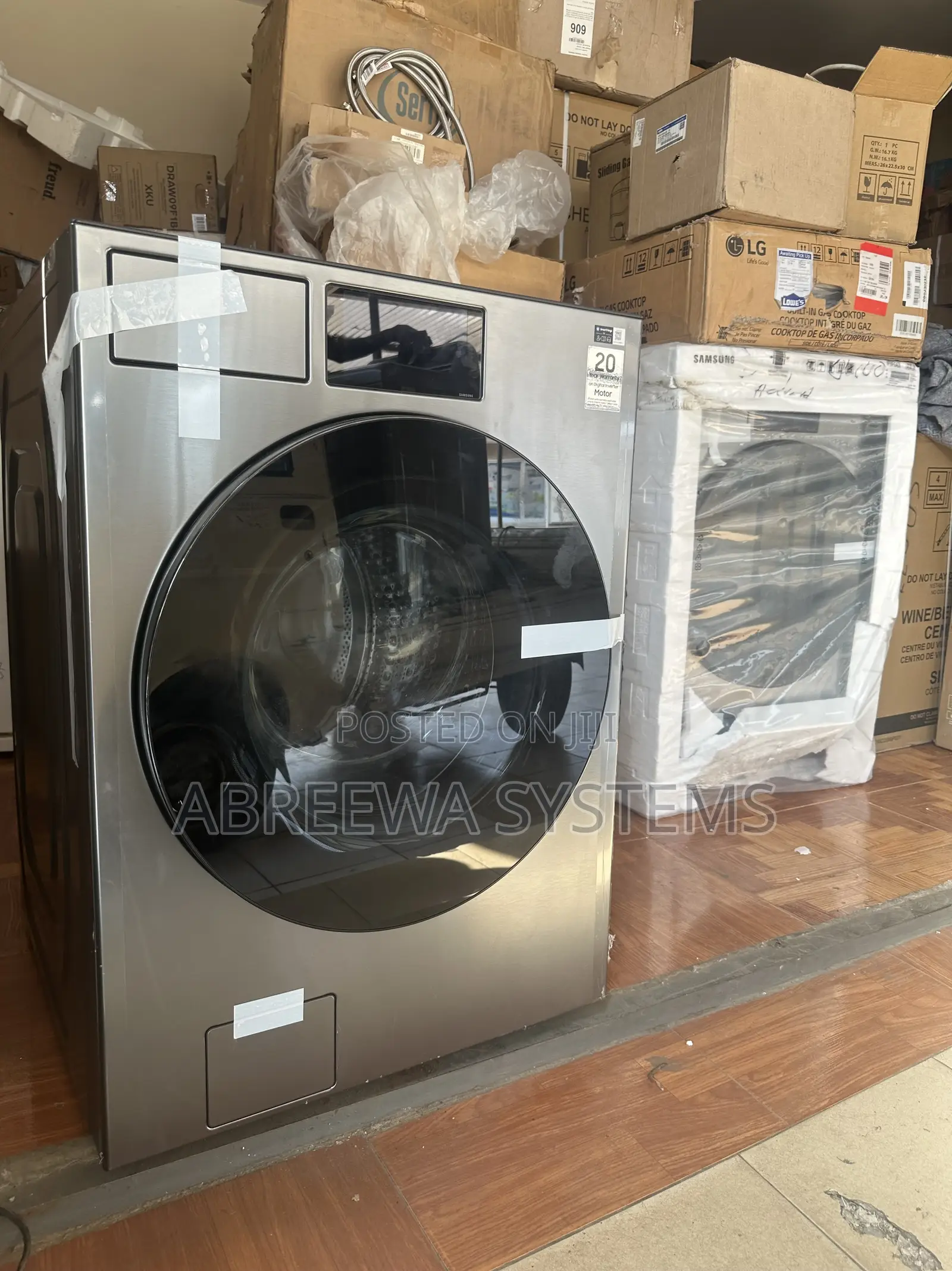 20kg Samsung Washer and Dryer || Bespoke Ai All-in-One Ventless Combo.