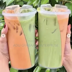 Dual-compartment 2-in-1 Split Cups With Lids (Jing-q Style)