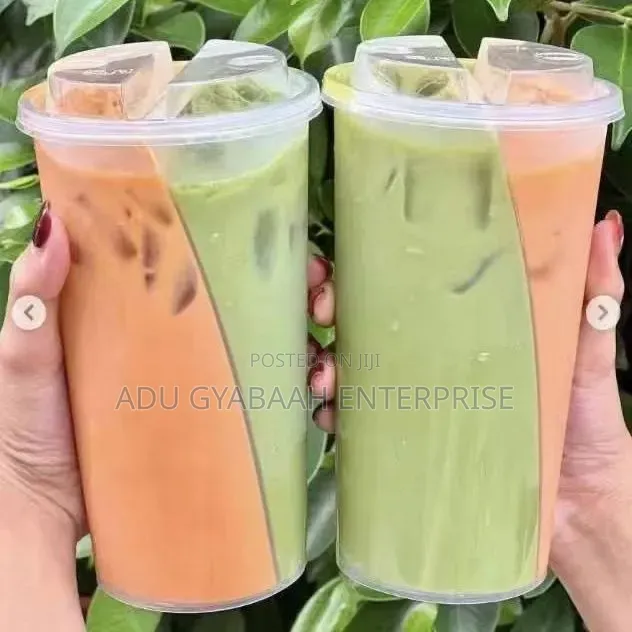 Dual-compartment 2-in-1 Split Cups With Lids (Jing-q Style)