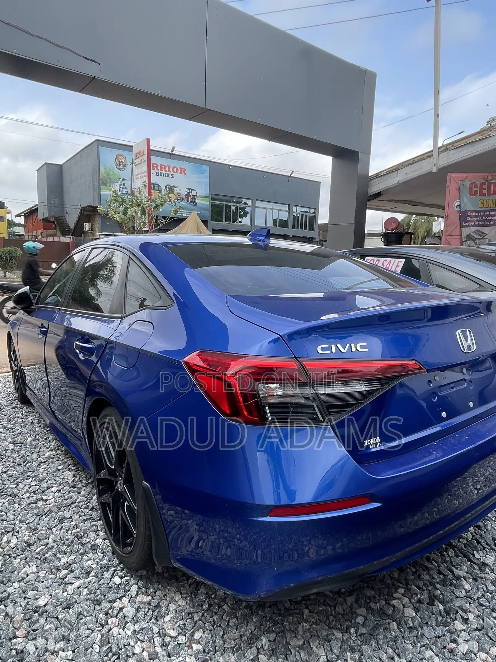 Honda Civic Sport CVT 2023 Blue