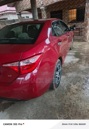 Toyota Corolla 2018 Red