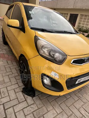Kia Morning 2012 Yellow