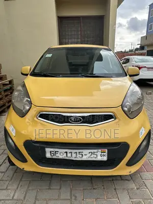 Kia Morning 2012 Yellow