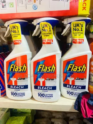 Flash Multi-Purpose Bleach 800ml - Kitchen Bathroom Cleaning From Uk