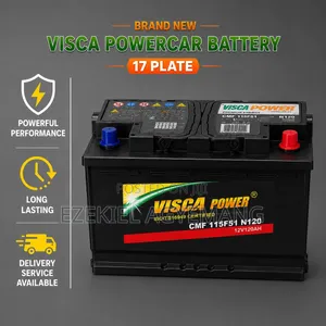 Brand New 17 Plate Visca Power Car Battery