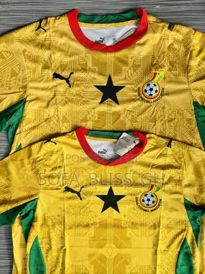 Ghana World Cup Jersey Yellow