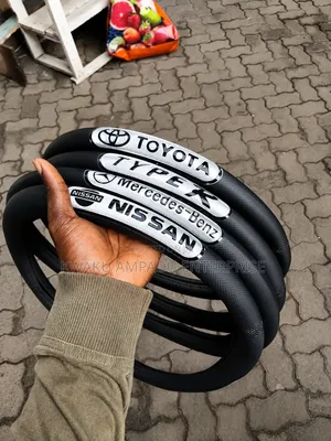 Universal Car Steering Wheel Cover With Car Logo