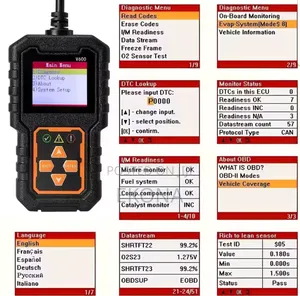Professional Obd2 V600 Scanner, a Car Fault Code Reader