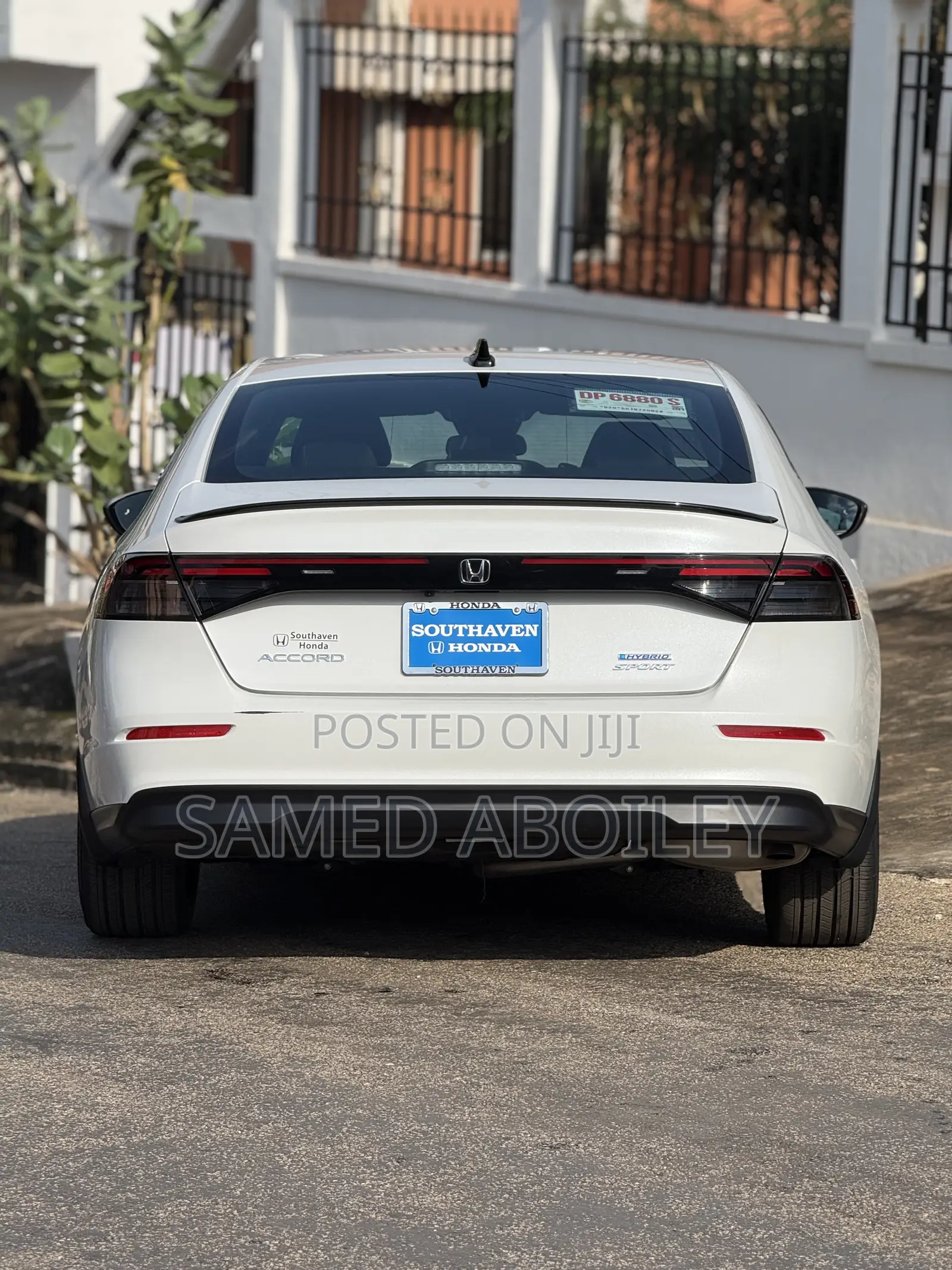 New Honda Accord 2026 White