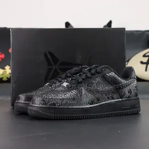 Nike X Kobe Air Force 1 Low “ Triple Black “ Sneaker