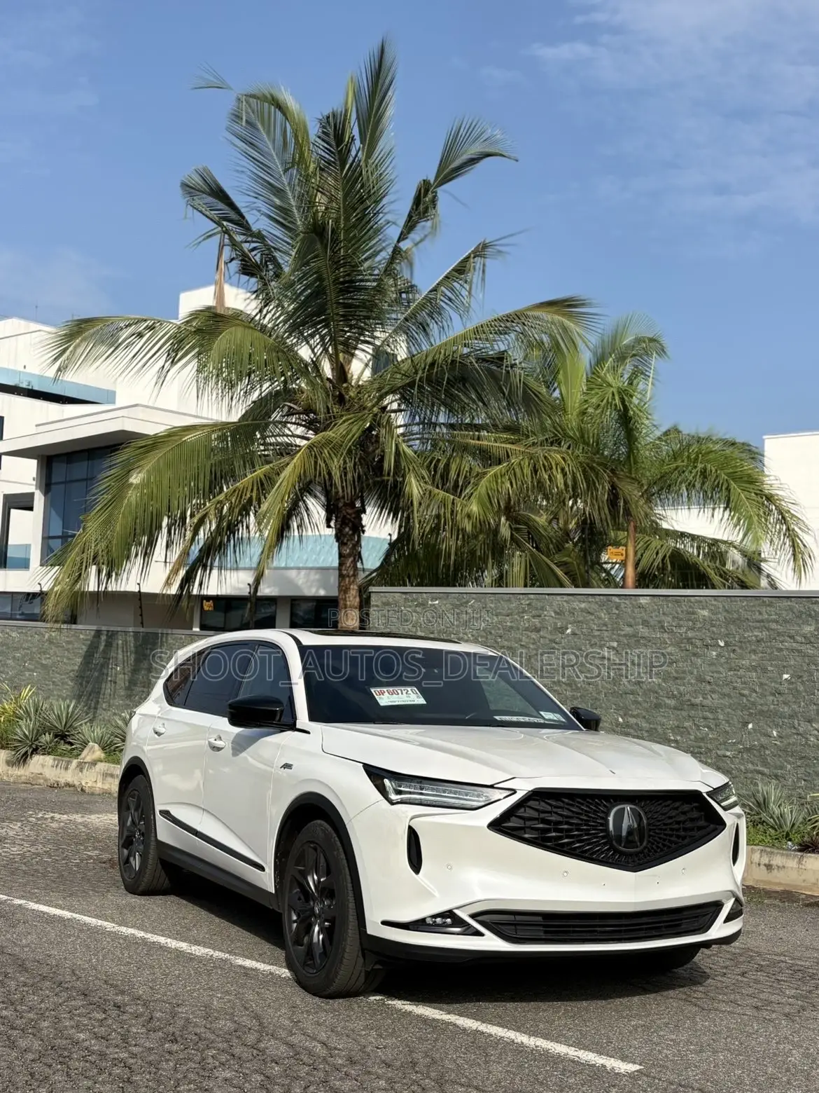 Acura MDX w/A-Spec Package 2023 White