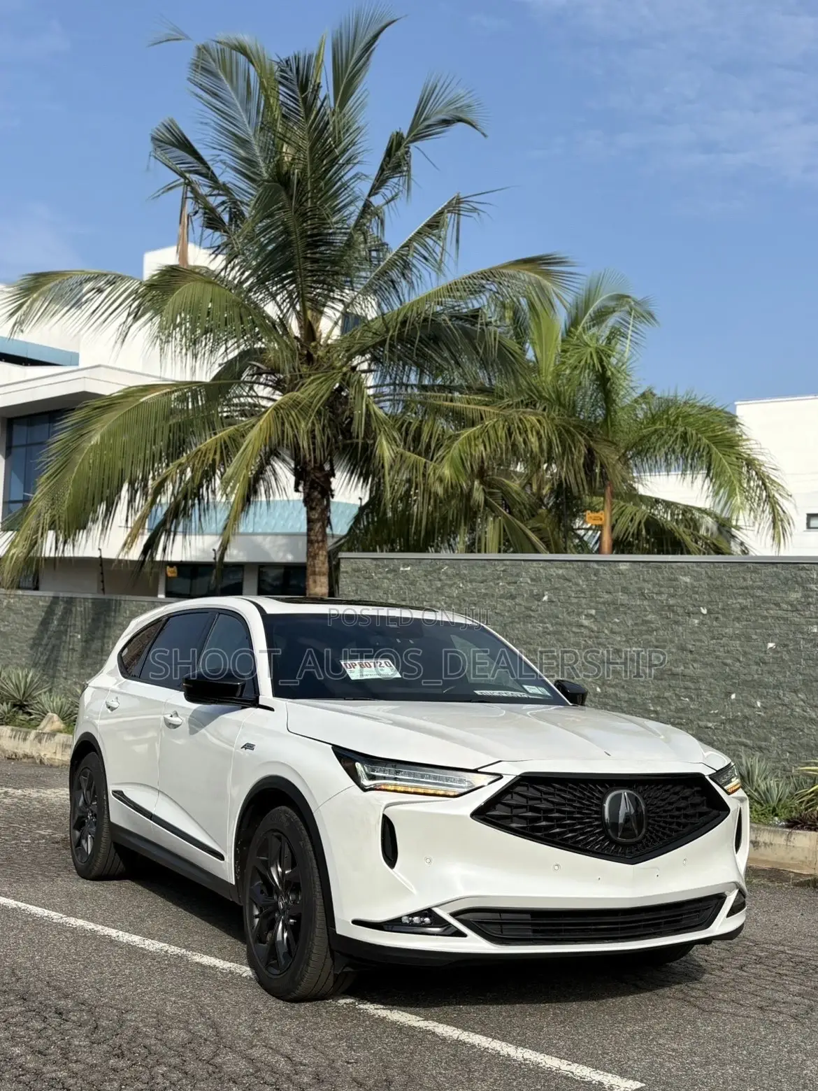 Acura MDX w/A-Spec Package 2023 White