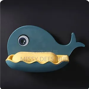 Whale Shape Drain Soap Holder