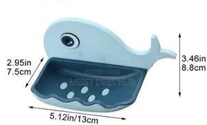 Whale Shape Drain Soap Holder