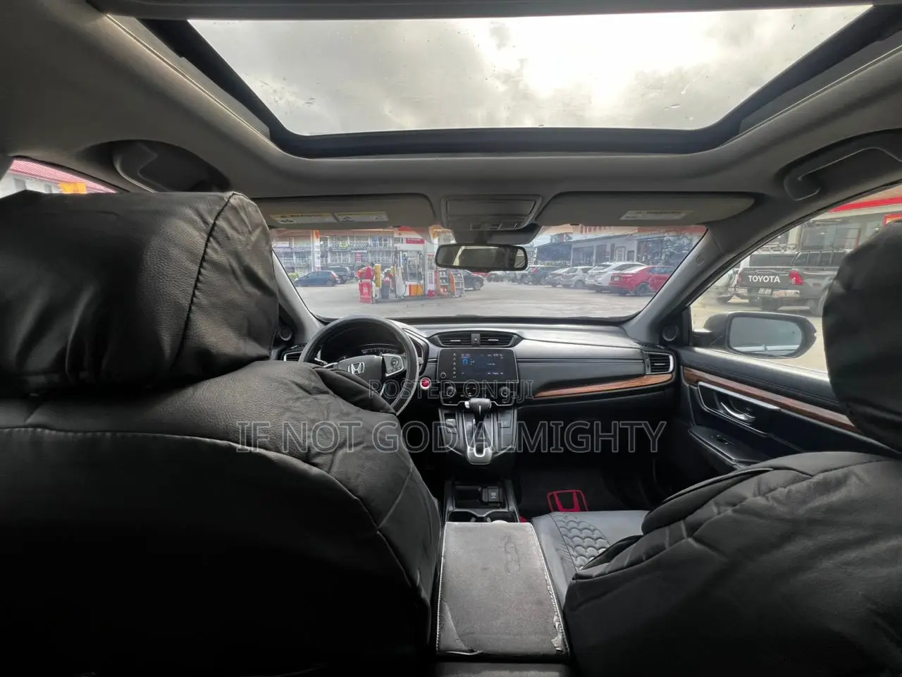 Honda CR-V Touring AWD 2018 Black
