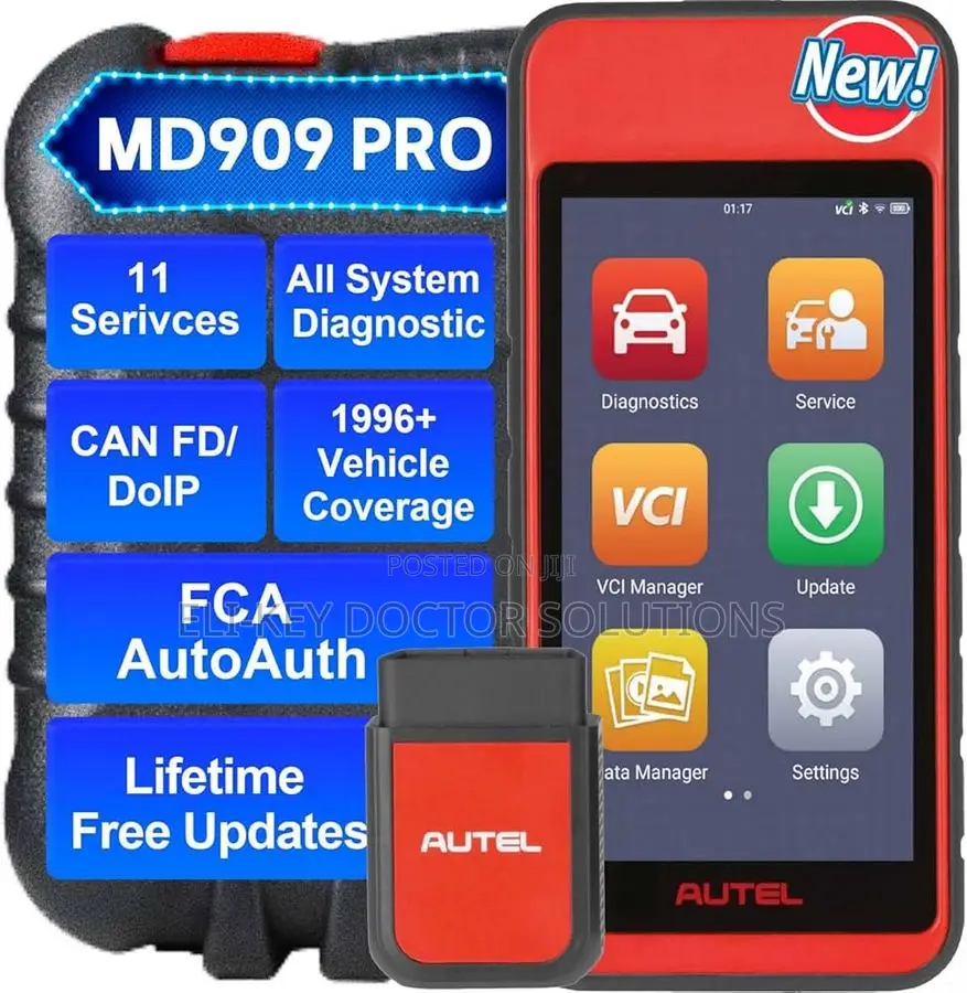 Autel Md909 Pro Professional Scan Service Tool - Abs,Dpf, Epb, Etc