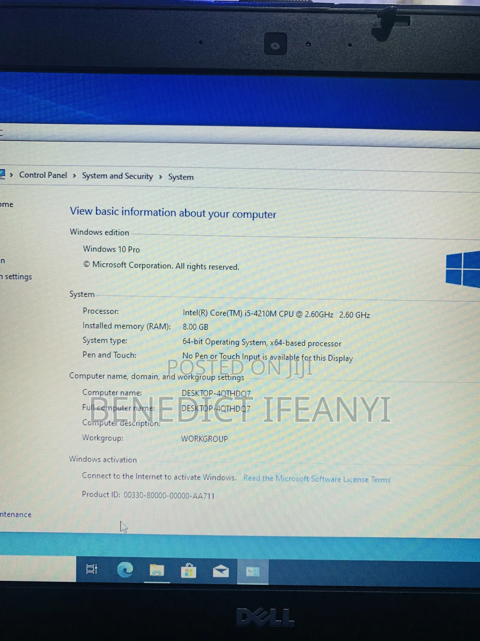 Laptop Dell Latitude E6440 12GB Intel Core i5 SSD 128GB