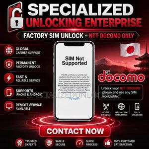 NTT Docomo Japan Sim Unlocking Permanently Unlock Carrier