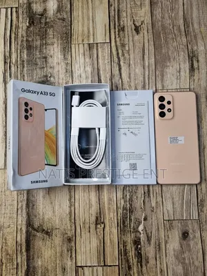New Samsung Galaxy A33 5G 128 GB Orange