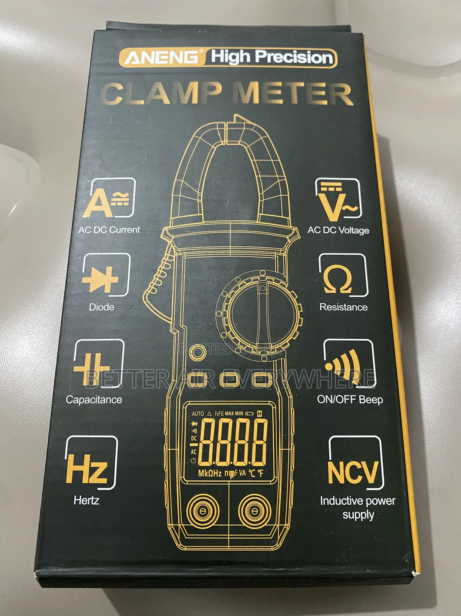 Clamp Meter 600a Dc/Ac