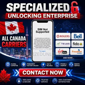 Canada Sim Unlocking Permanent All Carriers Network