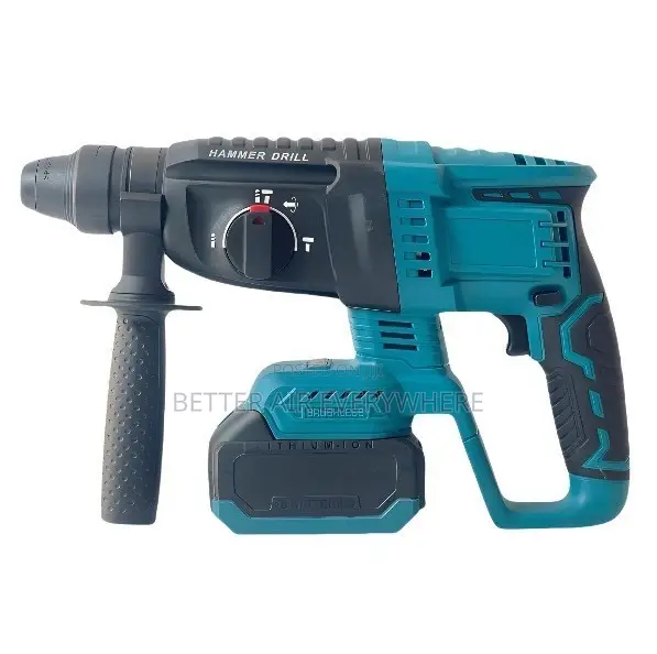 Cordless Hammer Drilling Machine With 2 Big Batteries (15 Cells)