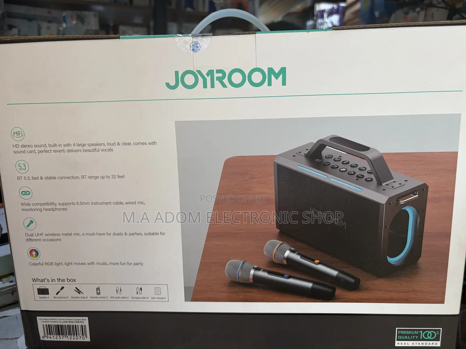 Joyroom Wireless 150w Bluetooth Speaker With 2 Mic 