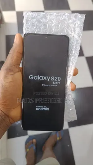 New Samsung Galaxy S20 Ultra 128 GB Black