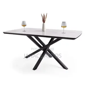 * Table Top Only* Bitia 89.5cm Marble Iron Dining Table
