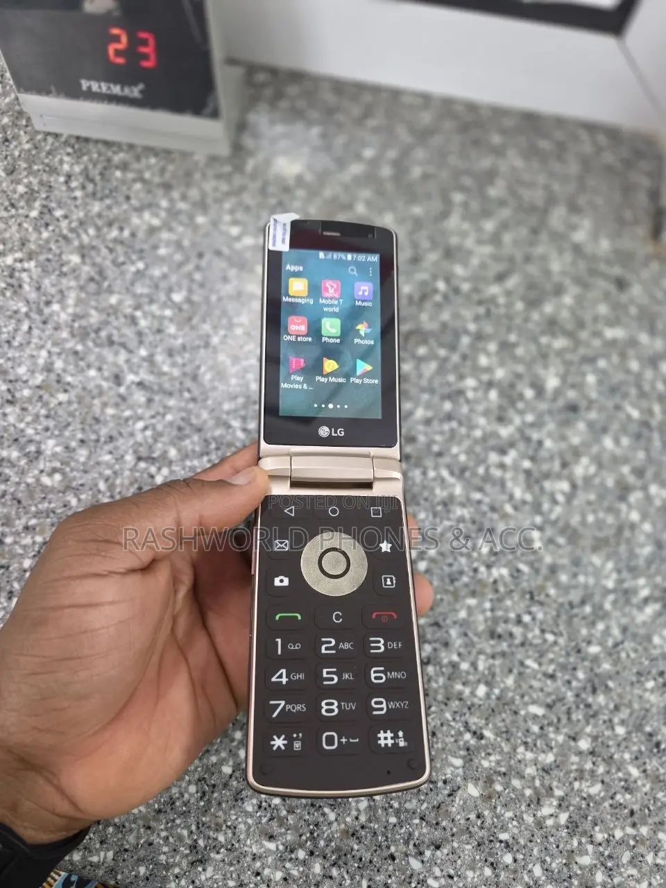 New LG Wine Smart 4 GB Red