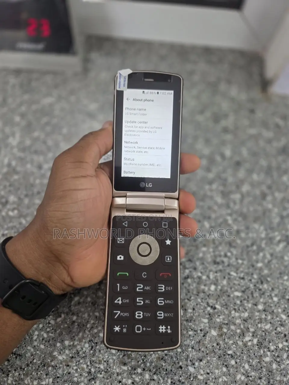 New LG Wine Smart 4 GB Red