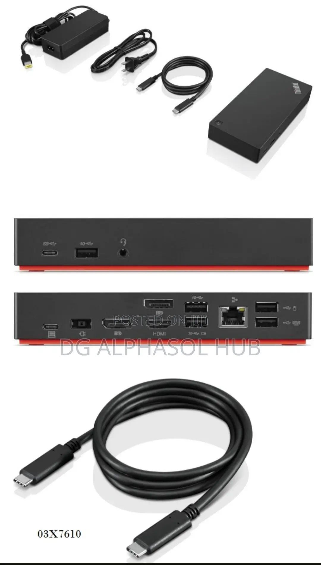 New Lenovo Thinkpad Usb-C Dock Gen 2