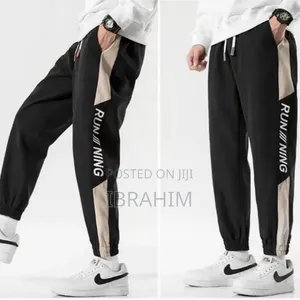 Lightweight Elastic Sporty Pants for Joggers and Casual Daily Use