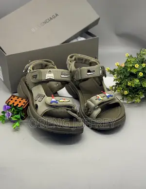Original Balenciaga Cushion Sandals in Colours